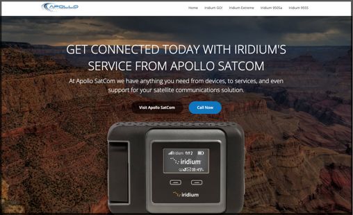 Iridium's Service Marketing Campaign