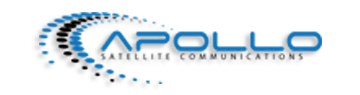 Apollo SatCom logo in footer