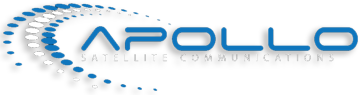 Apollo SatCom logo in footer